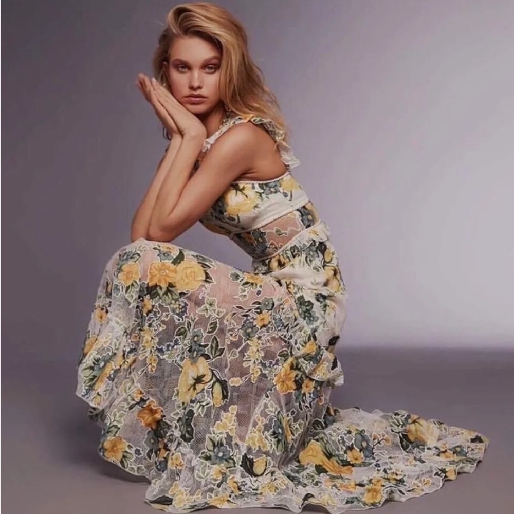 SOLD!!! On other platform. Alice McCall Dress Long Lace